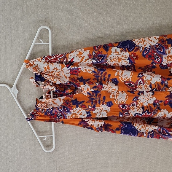 Emme Marella Floral Maxi Dress Size 2 - Picture 14 of 16